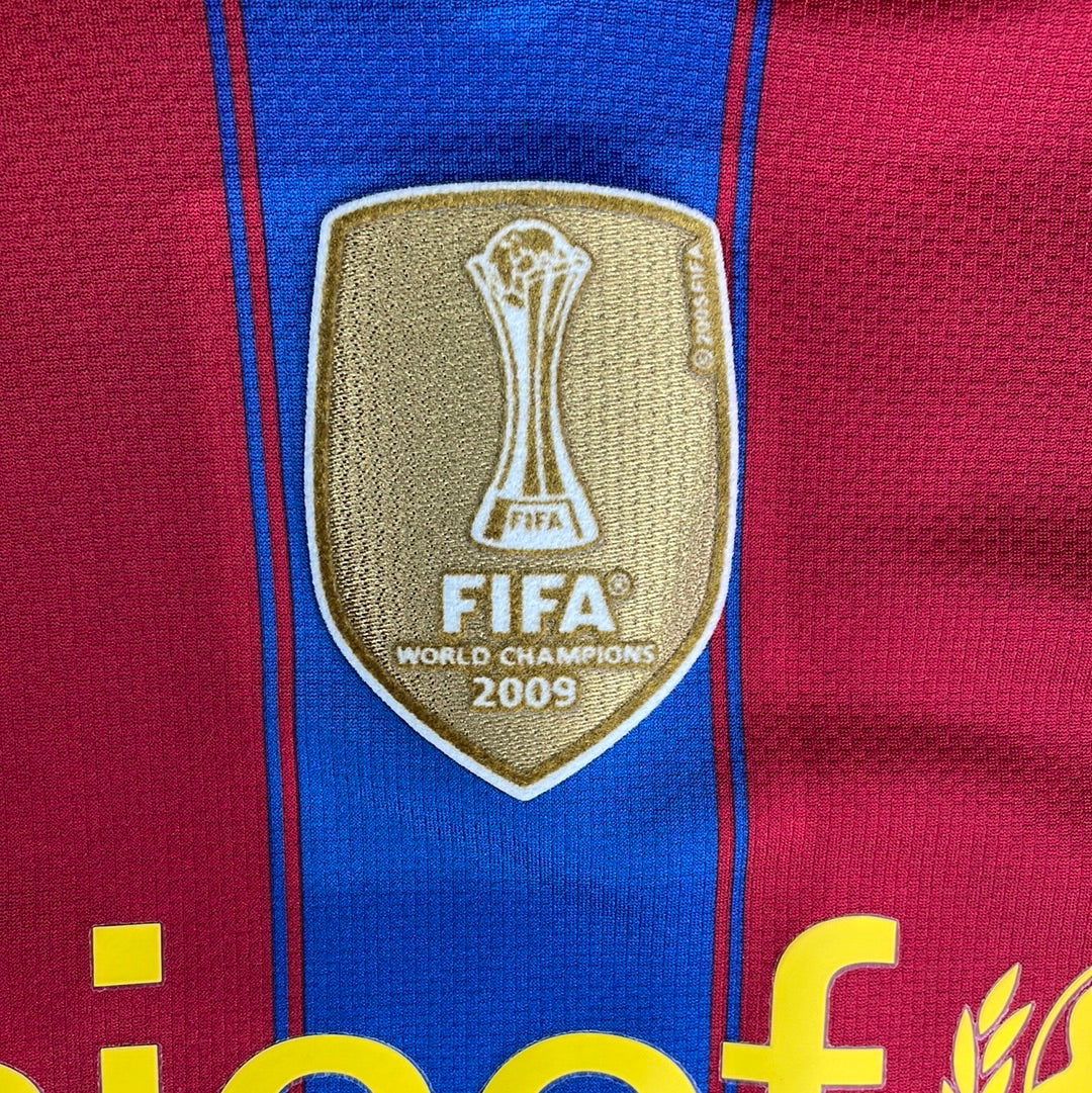Barcelona 2009-2010 Home Shirt - Large Adults - Very Good Condition - Nike 343808-496