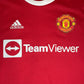 Manchester United 2021-2022 Home Shirt - Medium - SANCHO Immaculate Condition - Adidas H31447