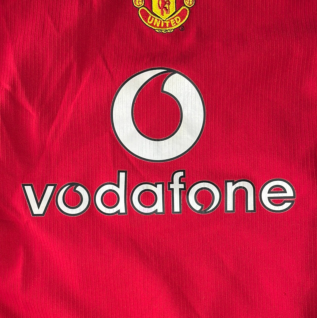 Manchester United 2004-2005 Home Shirt - Youth Extra Large - Excellent Condition