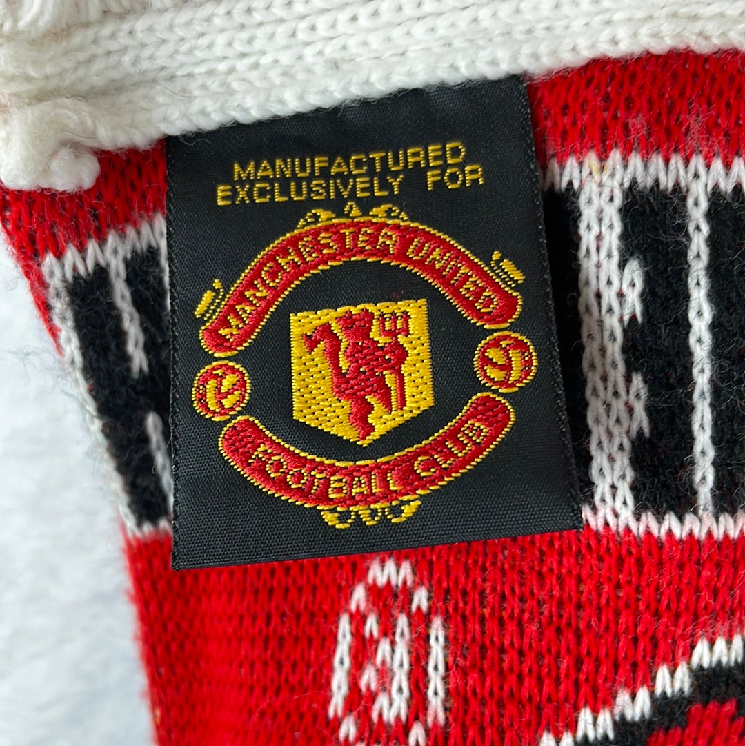 Manchester United Vintage Scarf - Good Condition – Casual Football Shirts