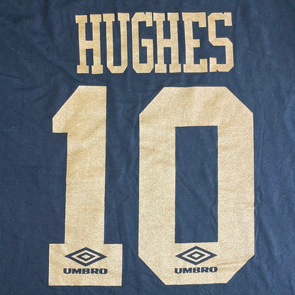 Manchester United 1994-1996 Mark Hughes T-Shirt - XL - Rare Vintage T-Shirt