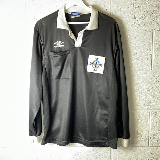 Vintage Northern Ireland 1990s Referee Shirt