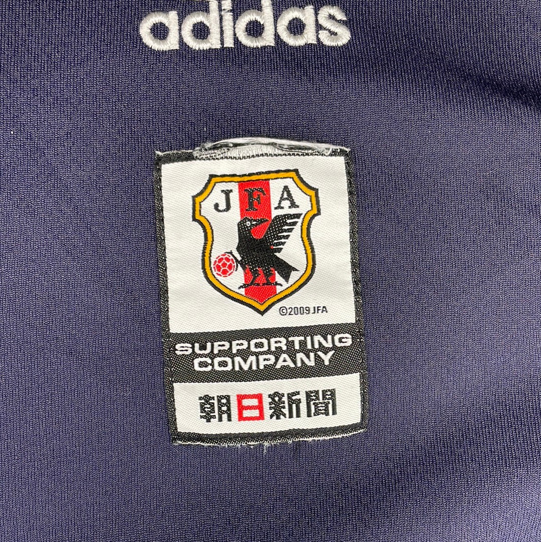 Japan Football Polo Shirt - Dark Blue - Medium - Excellent Condition