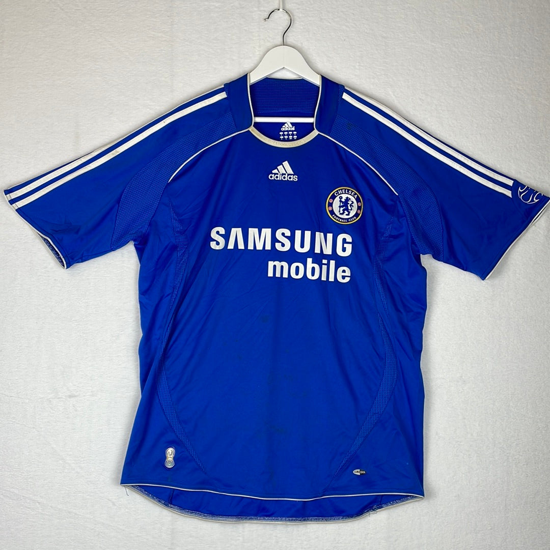 Chelsea 2006-2007-2008 Home Shirt - Vintage Adidas Shirt – Casual ...