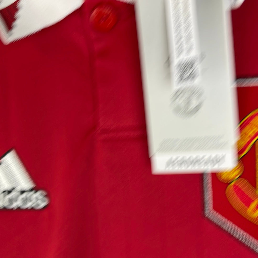 Manchester United 2022-2023 Youth Home Shirt - BNWT - Antony 21 - Age 9-10 to 15-16 - Adidas H64049
