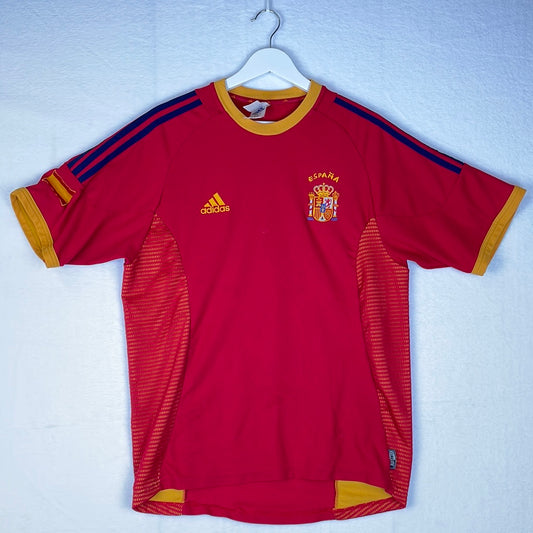 Spain 2002 Home Shirt 