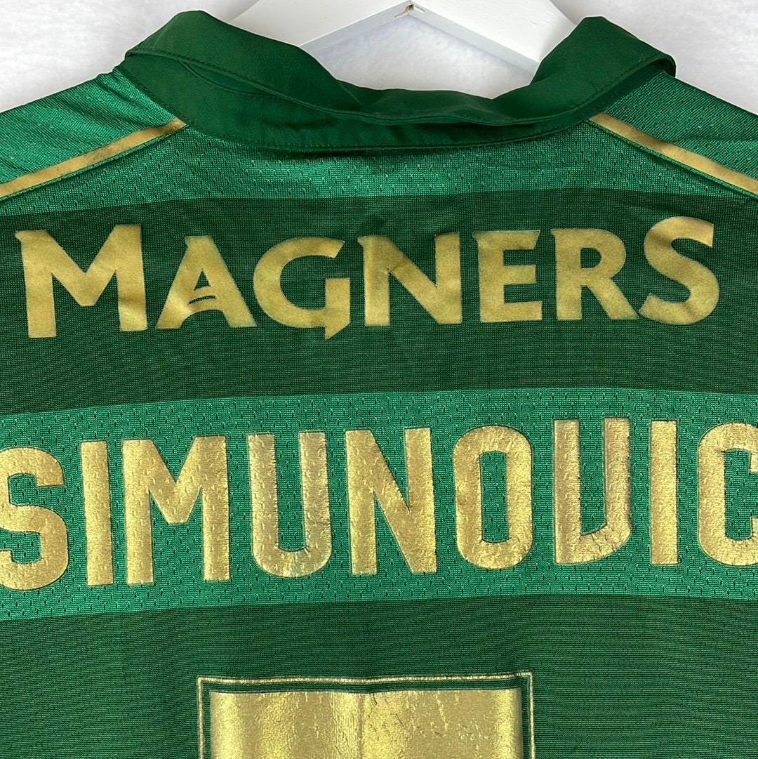 Celtic 2017/2018 Away Shirt - Small - Excellent Condition - Simunovic 5