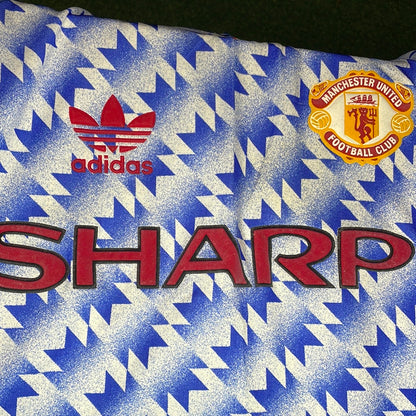 Manchester United 1990 Away Shirt - Small - 8/10 Condition - Vintage Shirt