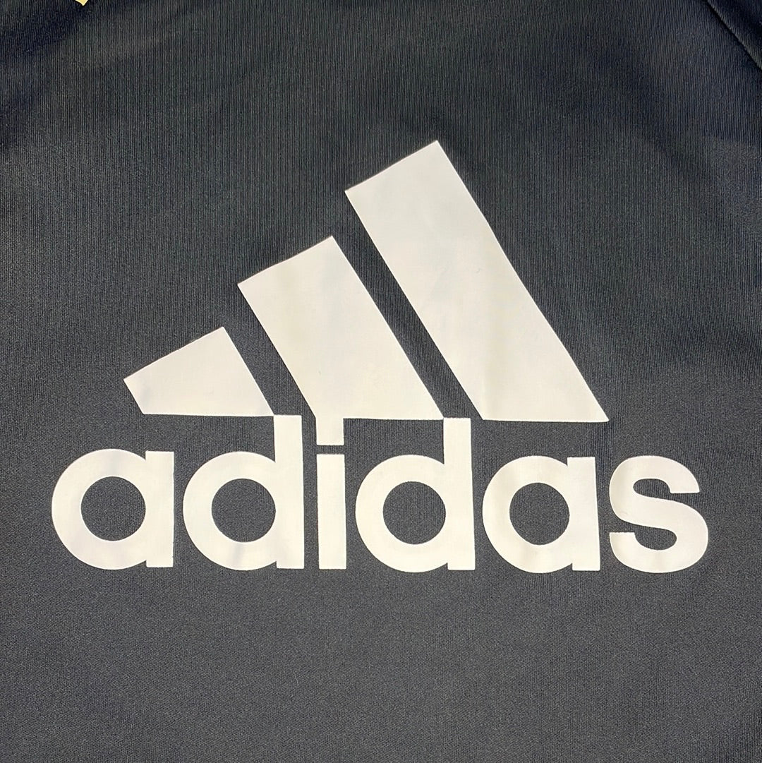 Large Adidas back shirt print