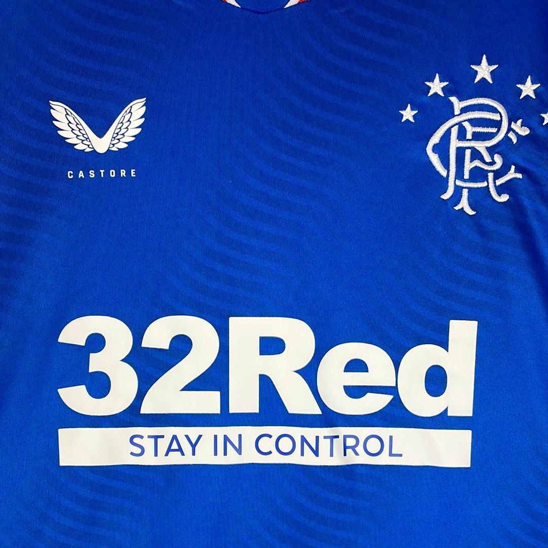 Glasgow Rangers 2020/2021 Home Shirt - 3XL - Excellent Condition