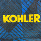 Kohler sleeve sponsor in matching yellow