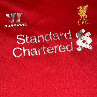 Liverpool 2014 Home Shirt - Junior - GERRARD 8 - Age 6-7 - Average Condition