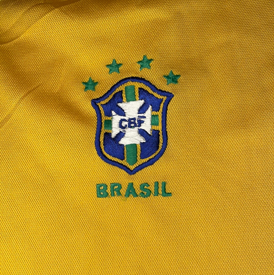 Brazil badge and 4 stars