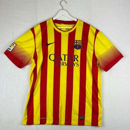 Barcelona 2013-2014 Away Shirt - Extra Large - Excellent - Messi 10