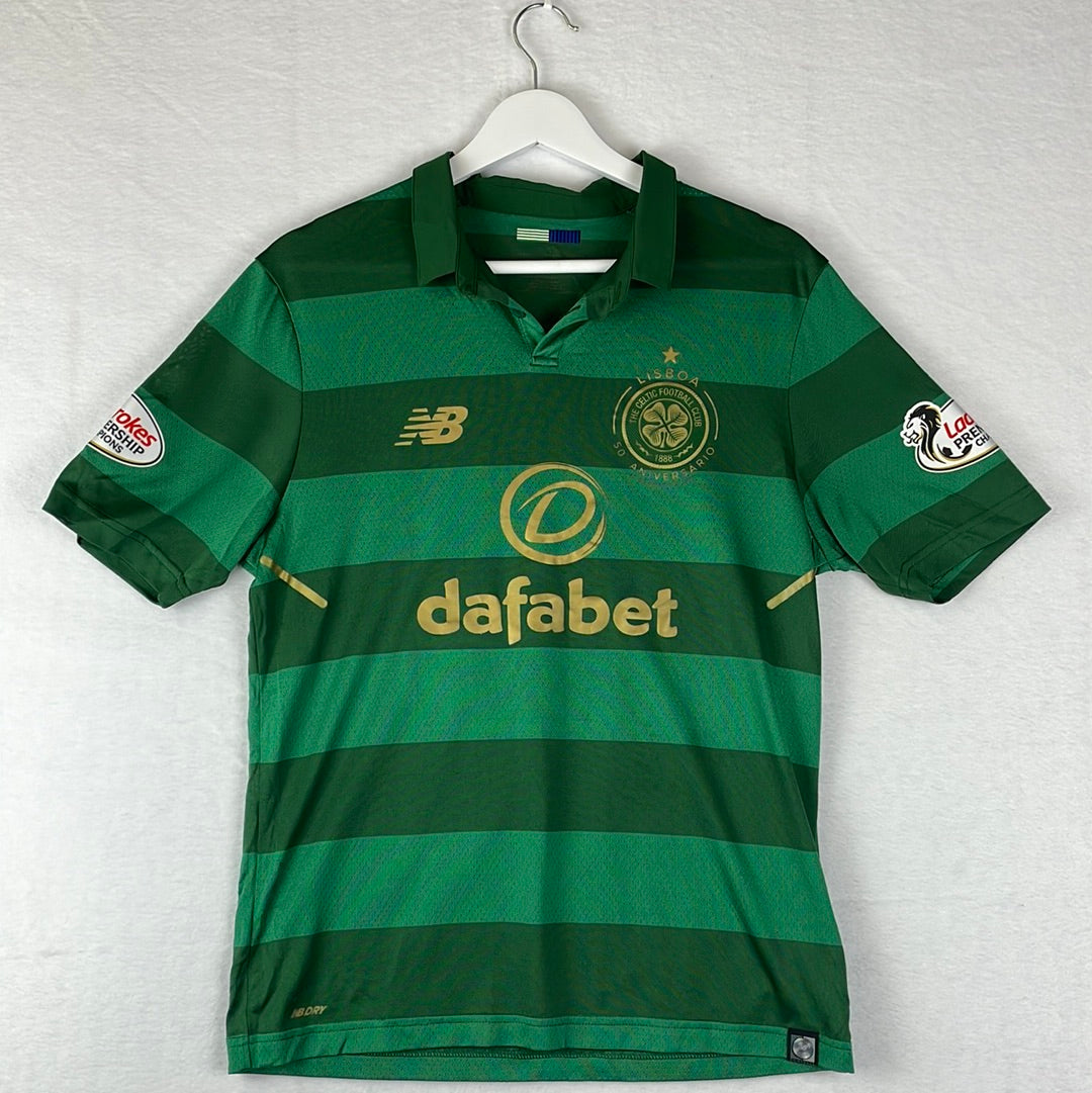 Celtic 2017/2018 Away Shirt - Small - Excellent Condition - Simunovic 5