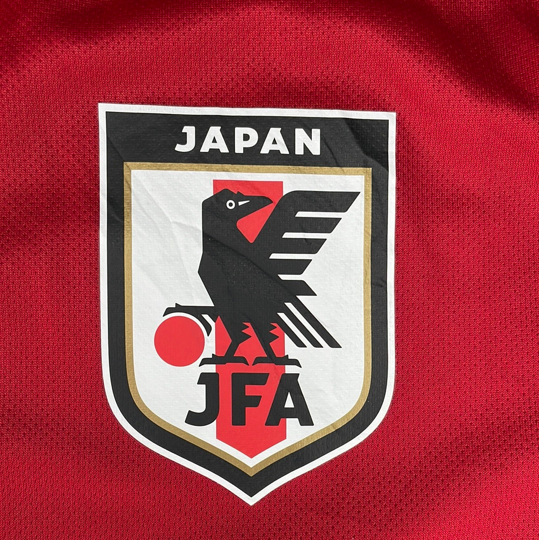 Japan Training Football Shirt - Red - Adult Sizes - Excellent Condition