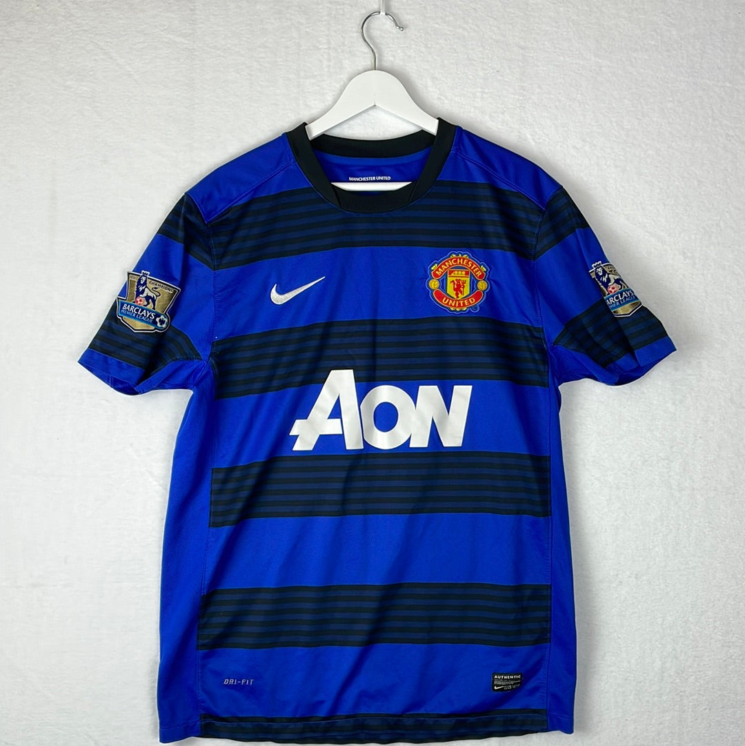 2011-12 MANCHESTER UNITED LONGSLEEVE SHIRT XL.BOYS