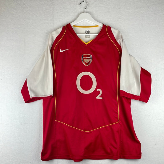 Arsenal 2004/2005 Home Shirt - 2XL -