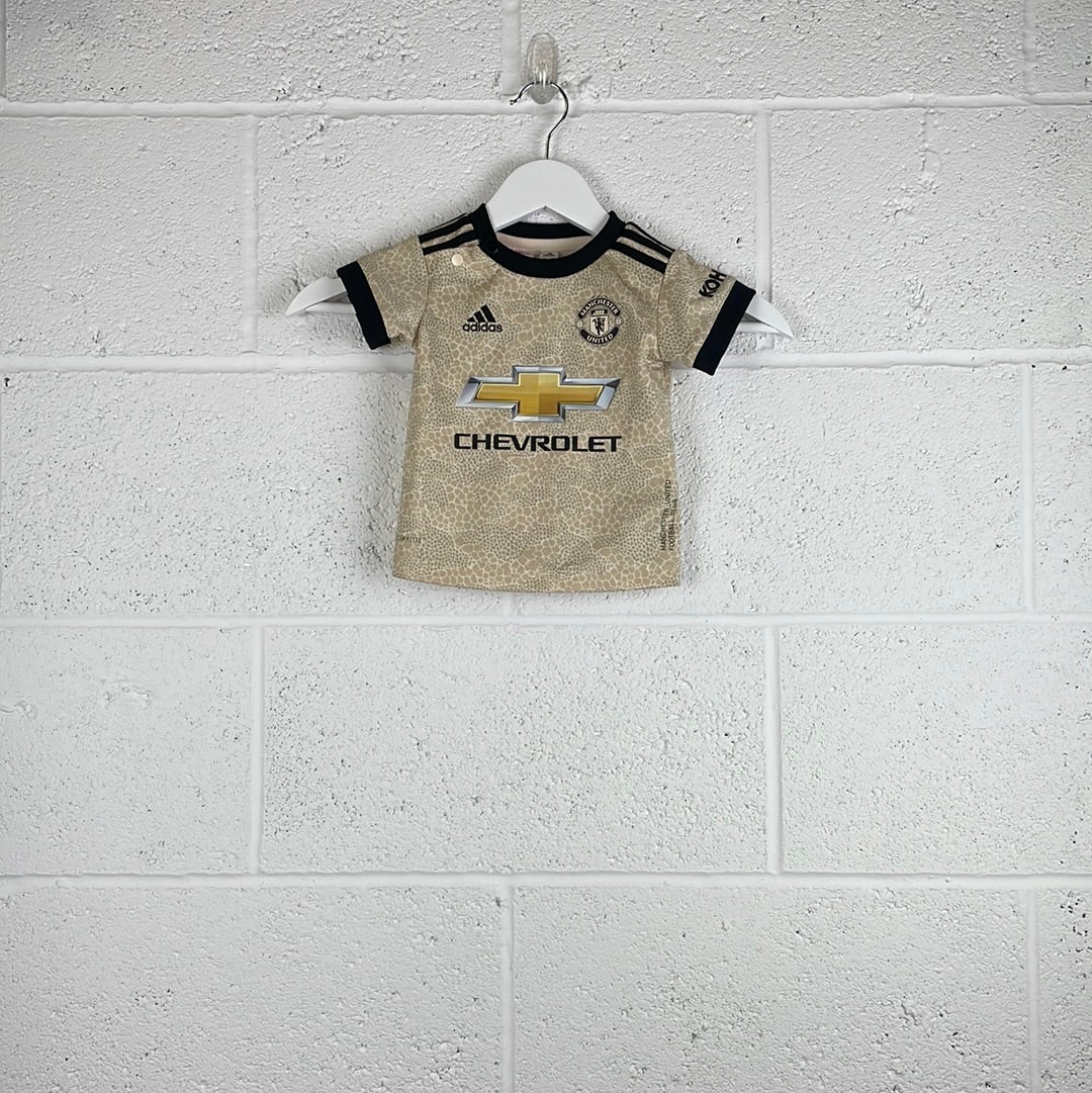 Manchester United 2019/2020 Away Shirt - Age 3-6 Months