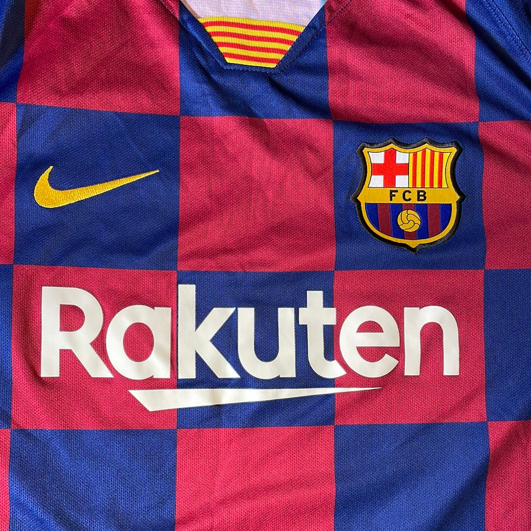 Barcelona Home 2019 Home Shirt - Size M - Excellent Condition