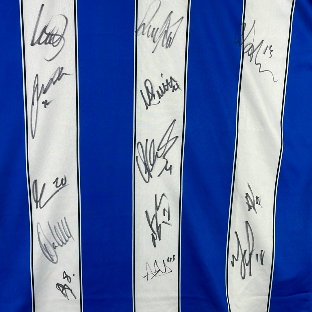 Sheffield Wednesday 22/23 Squad Signed Shirt - Large Adult - New With Tags