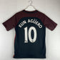Manchester City 2016/2017 Away Shirt - Youth XL Age 15-16 - Aguero 10