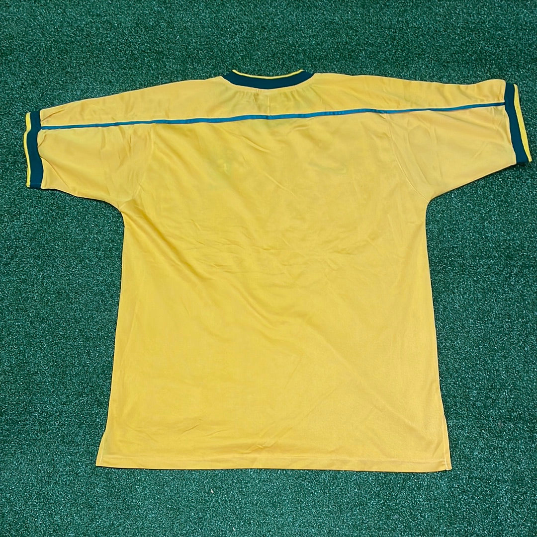 Brazil 1997 Home Shirt Back