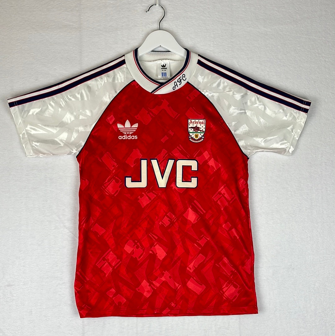 Arsenal 1991/1992 Home Shirt - Medium - Excellent Condition - Vintage Arsenal Shirt