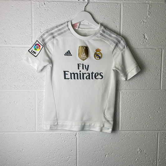 Real Madrid 2015/2016 Home Shirt - Junior Medium