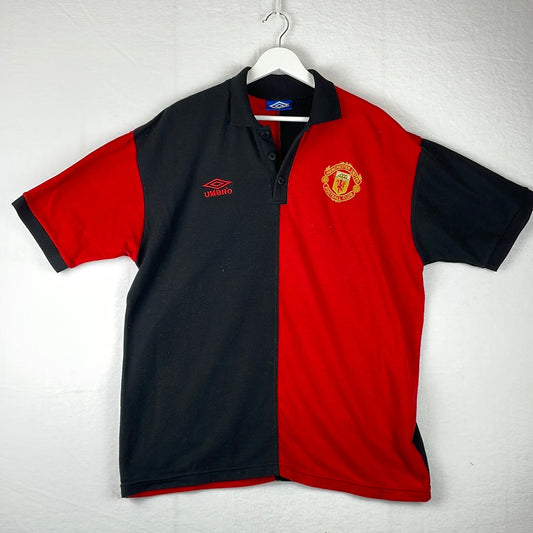 Vintage Manchester United Umbro Polo Shirt