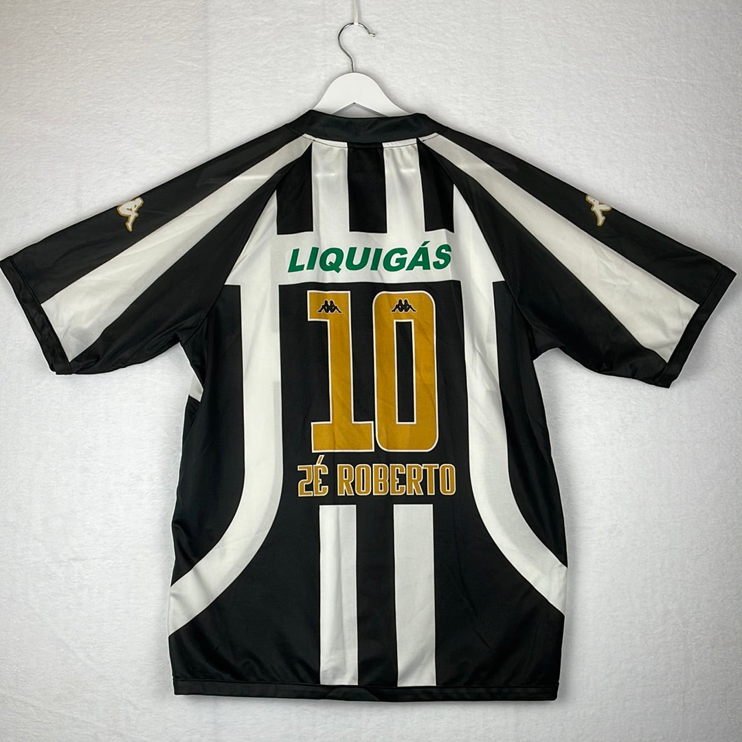 Botafogo 2007/2008 Home Shirt - Ze Roberto Signature Edition