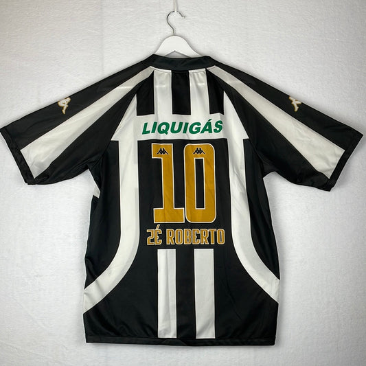 Botafogo 2007/2008 Home Shirt - Ze Roberto Signature Edition - Large Adult