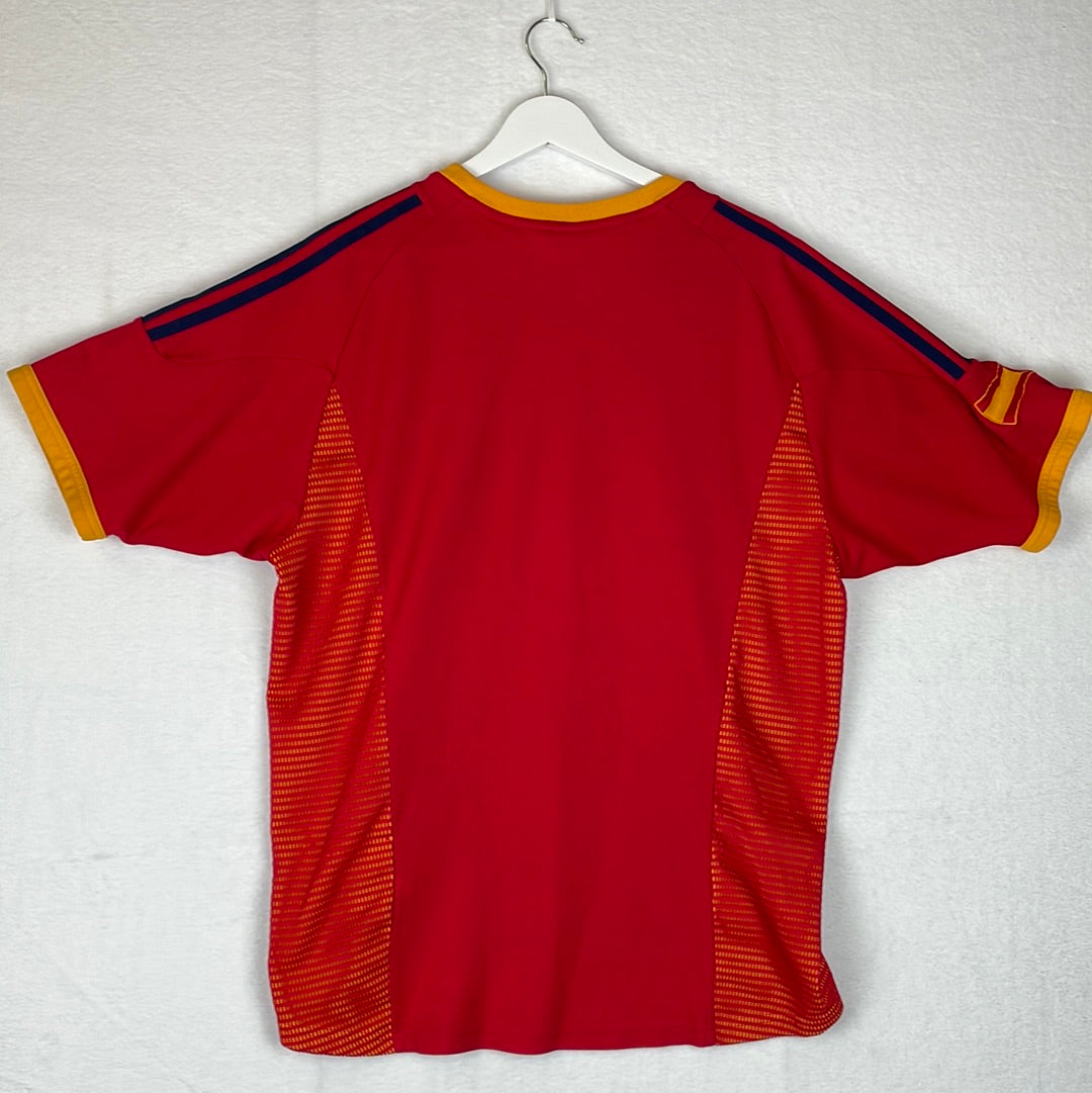 Spain 2002 Home Shirt - Medium Adult - 8/10 Condition - Adidas 298457