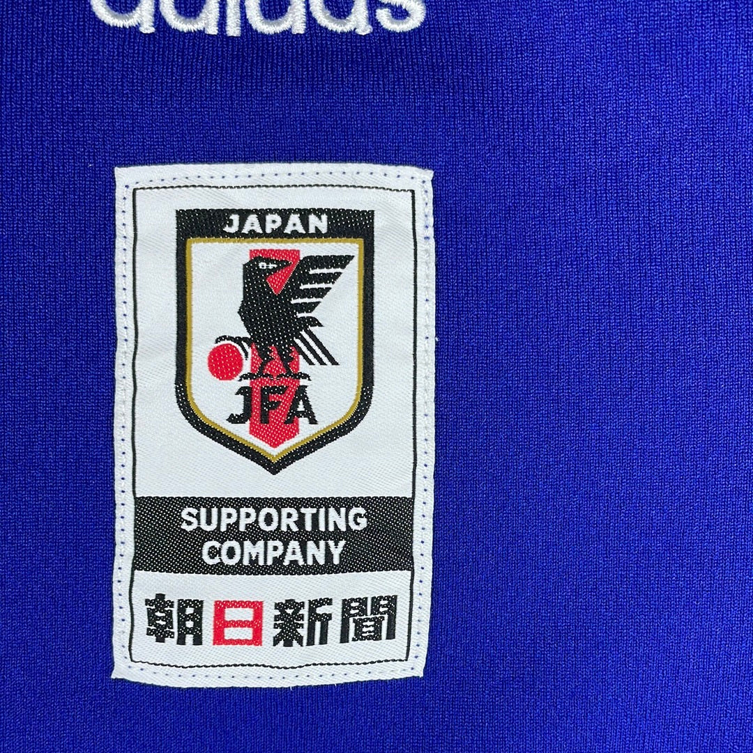 Japan Football Polo Shirt - Light Blue - Medium - Excellent Condition