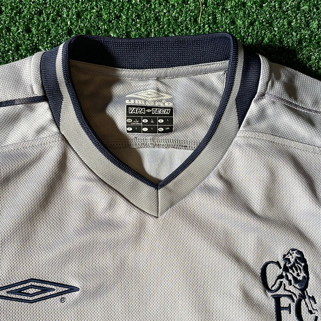 Chelsea 2003 Goalkeeper Shirt neck size label
