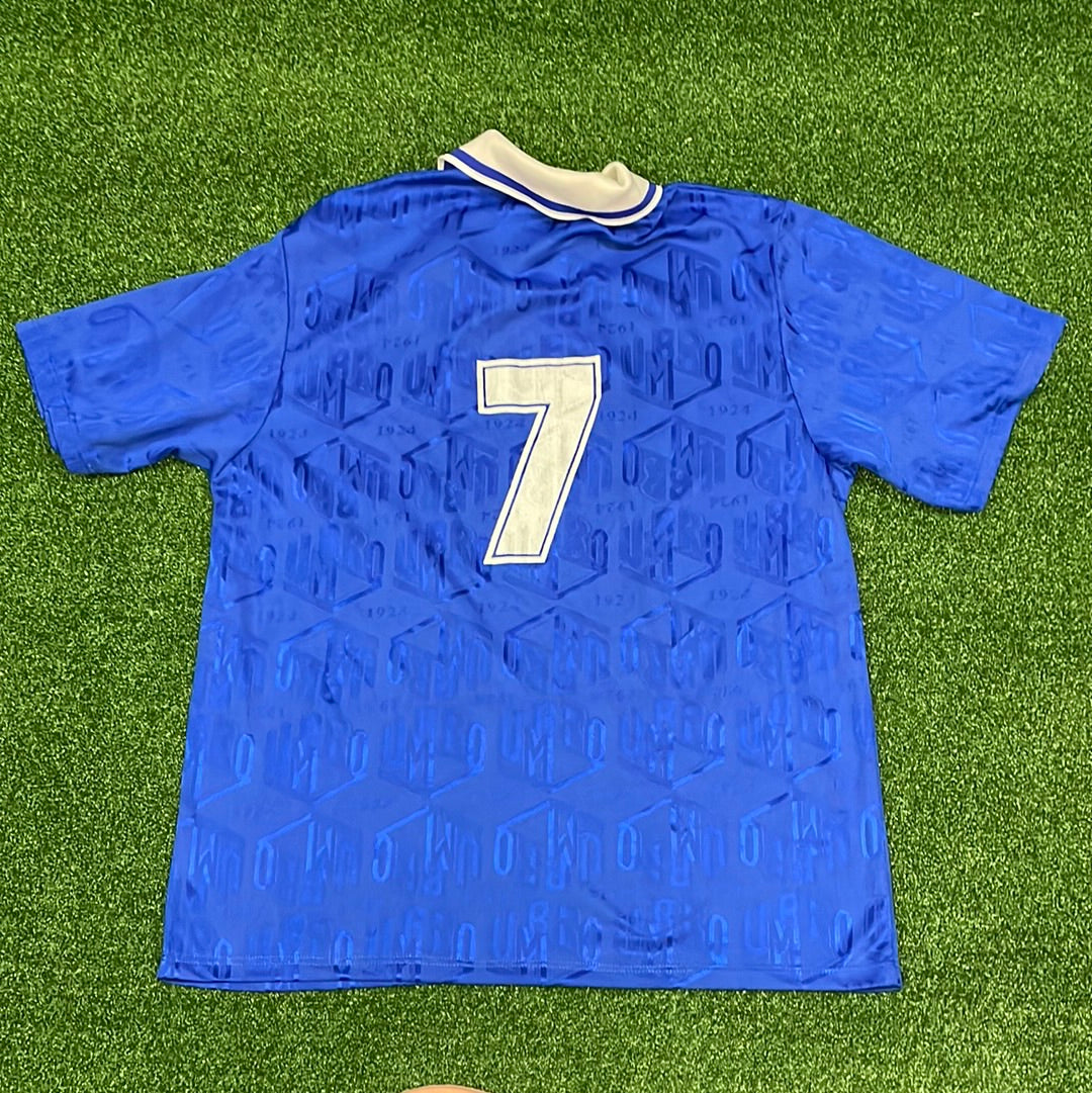Umbro Template Football Shirt - XL - 9.5 Condition - Vintage 1990s Shirt