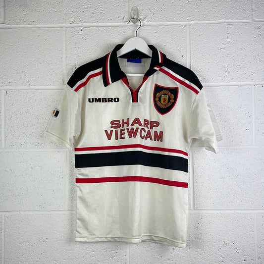 Manchester United 1998-1999 Away Shirt - Youth XL/ Small Adult 