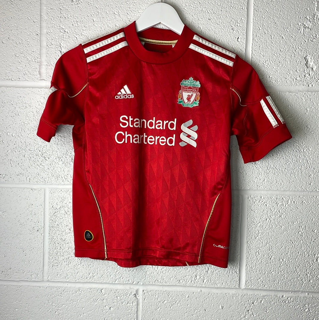 Liverpool 2010-2011 Home Shirt Youth - Excellent Condition - Adidas P96689