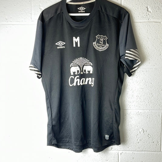 Everton Training Shirt - Umbro With M Print 