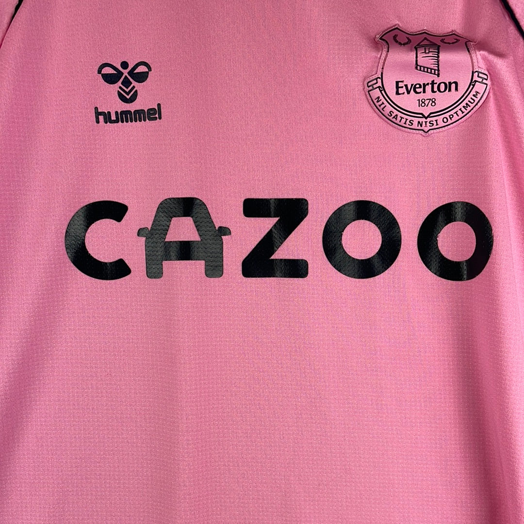 Everton 2020/2021 Training Shirt - Pink - Large Adult - Excellent Condition