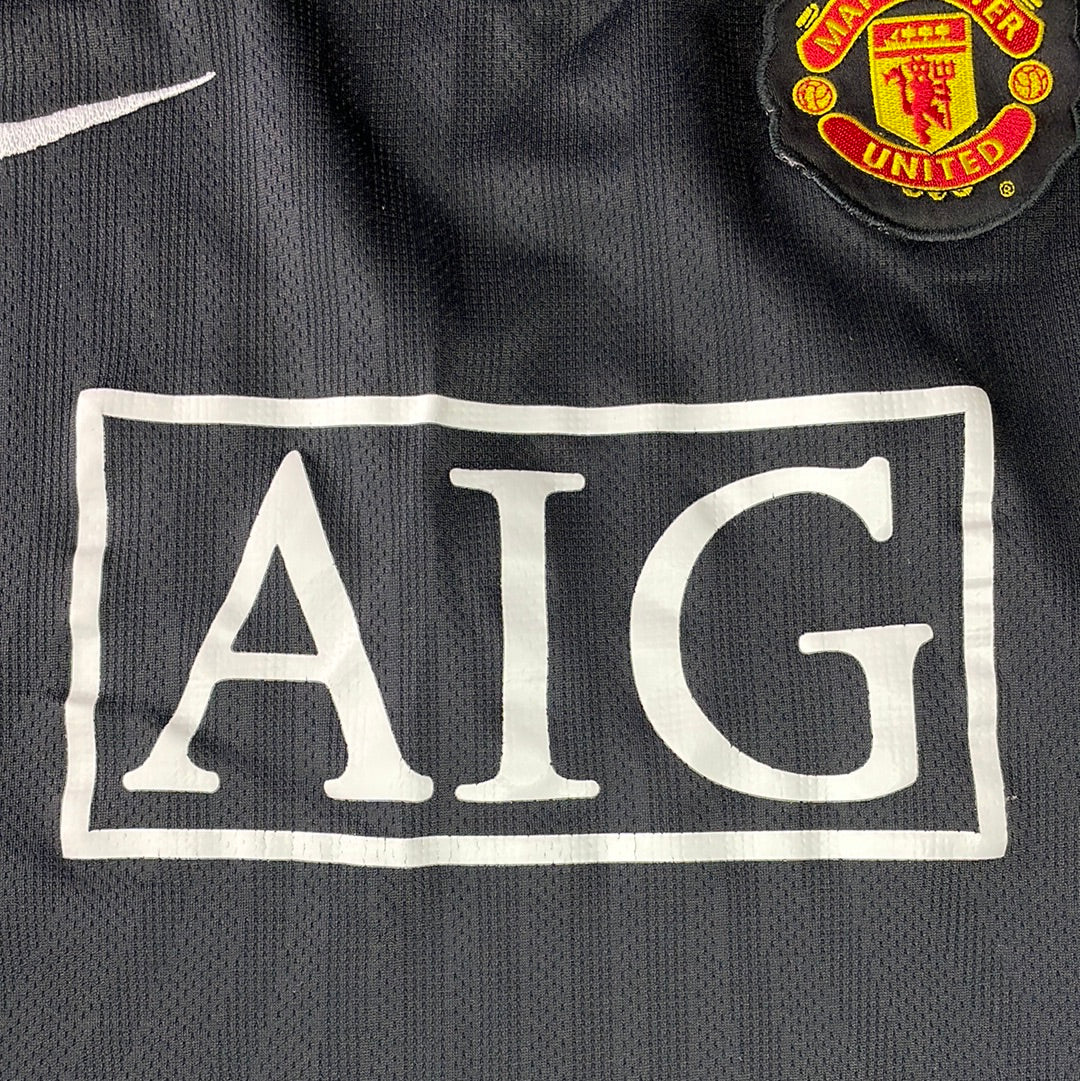 Manchester United 2007/2008 Away Shirt - Large Adult - Excellent- Nike 238348-010