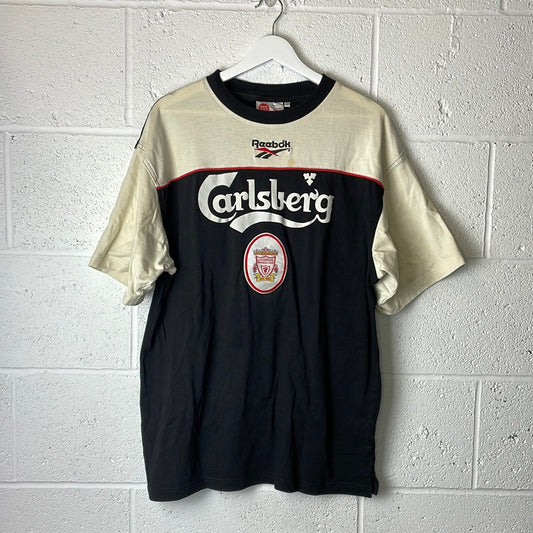 Liverpool Reebok Training T-Shirt - Large Adults - Good Condition - 1996/1997?