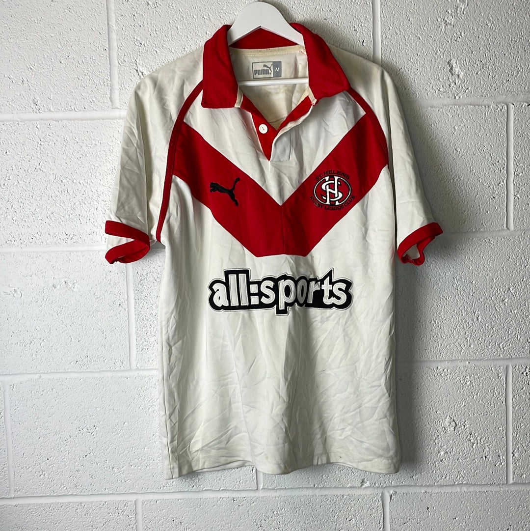 St Helens Rugby Shirt - Medium Adult - Very Good Condition