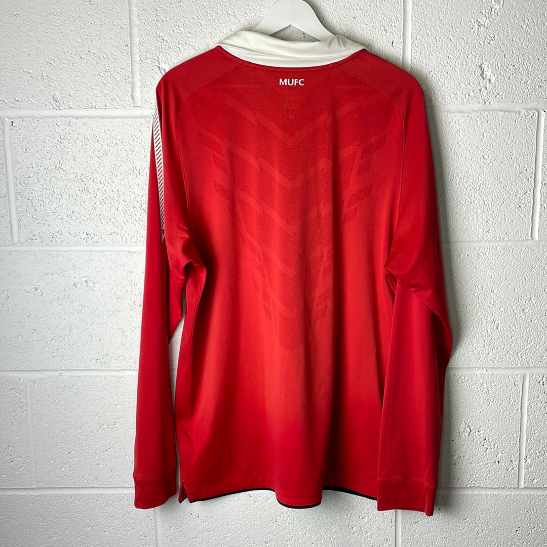 Manchester United 2012 Home Shirt - Large Adult - Long Sleeve - 9/10 Condition - Nike Code 382996-623