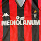 MEDIOLANUM fron sponsor - AC Milan Home 1988