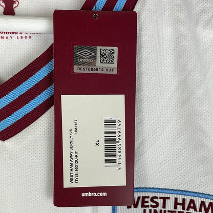 West Ham 2019/2020 Away Shirt - Extra Large - New With Tags