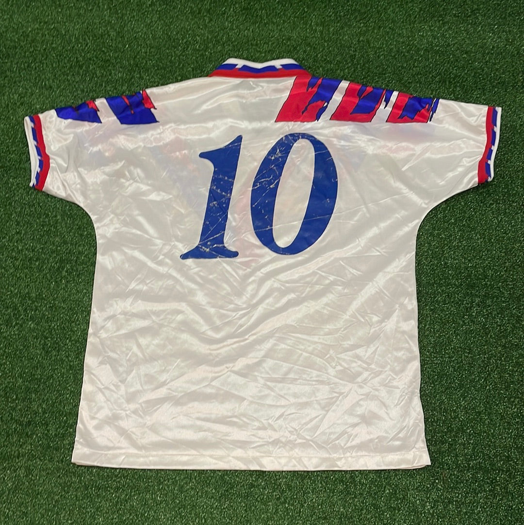 Yokohama Marinos 1996 Away Shirt  Back - 10 print