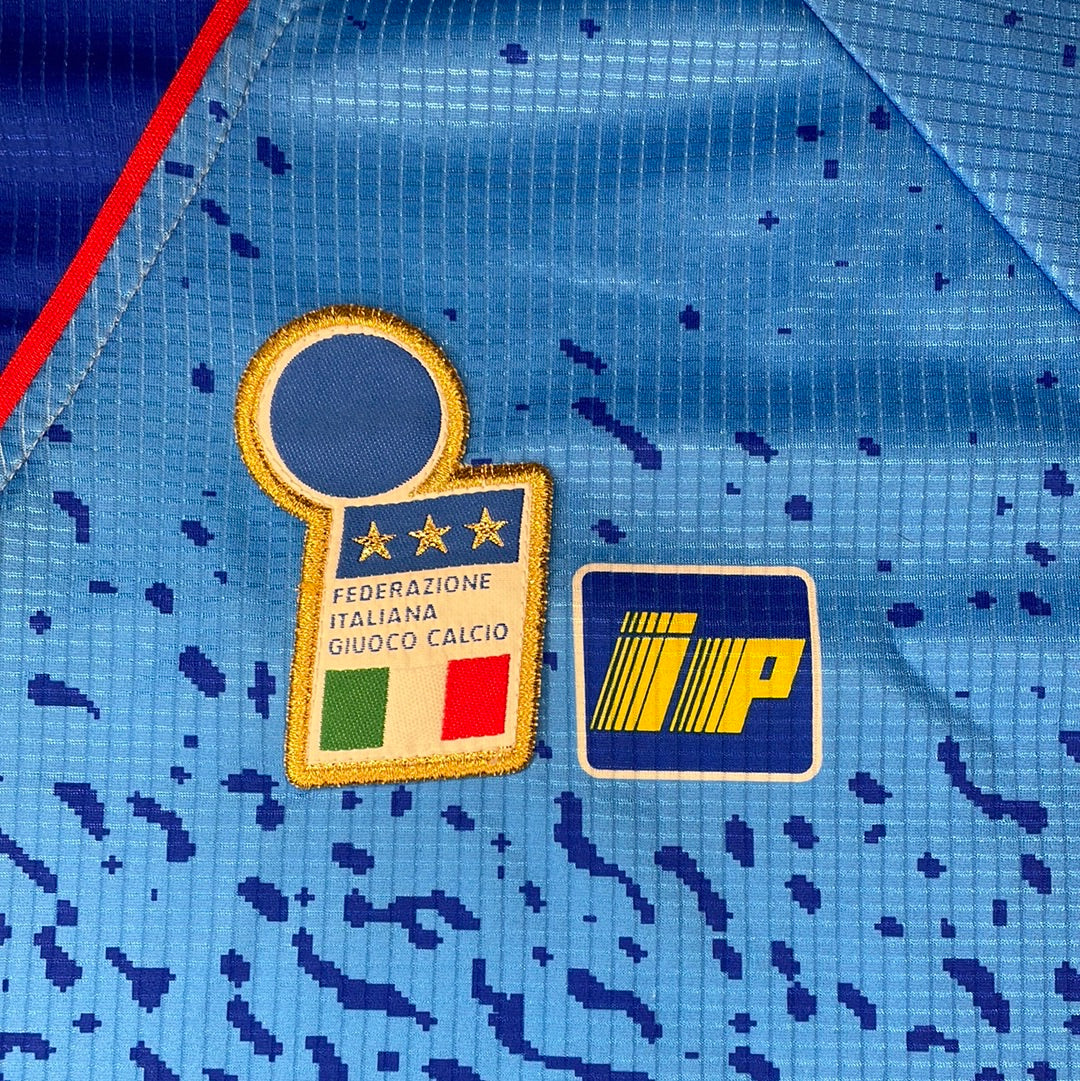 Italy 1992 Training Shirt badges