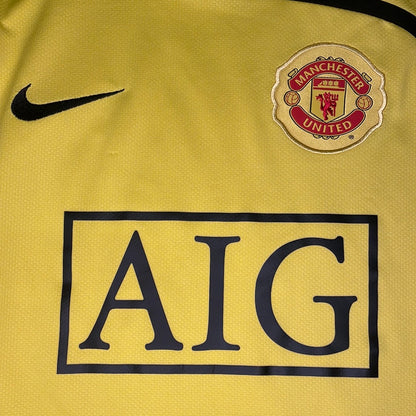 Manchester United 2008 Goalkeeper Shirt - Medium - 1 VAN DER SAR - Very Good Condition