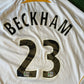 La Galaxy 2007 Home Shirt  - BECKHAM 23 - XL - 8/10 - Adidas 221779